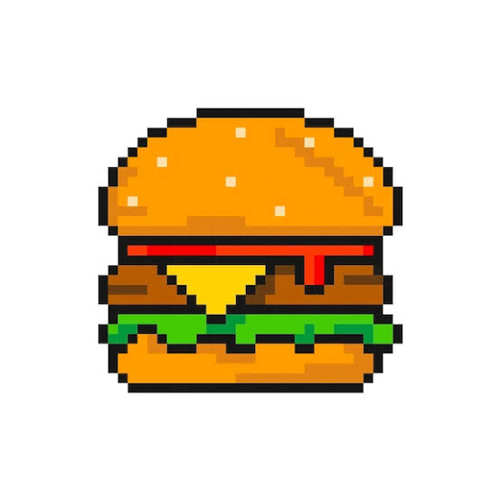 orbiting burger icon