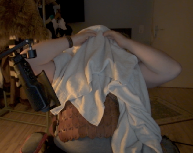 The Prophet veiled beneath the Holy Shroud, live on stream
